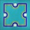 Jonathan Adler x Michaels 14.5" Teal Stylized X Wall Art